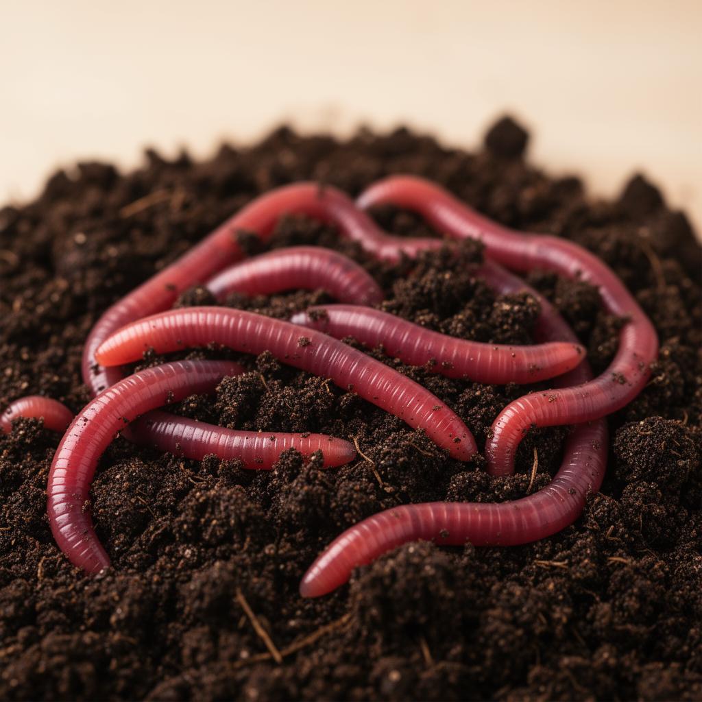 Live Composting Worms
